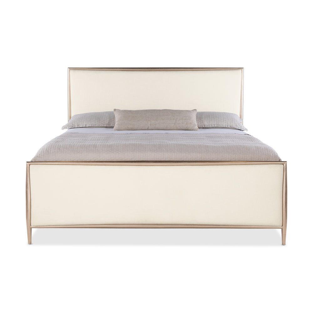 Westwood Upholstered Metal Bed