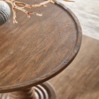 Commerce and Market Spindle Accent Table