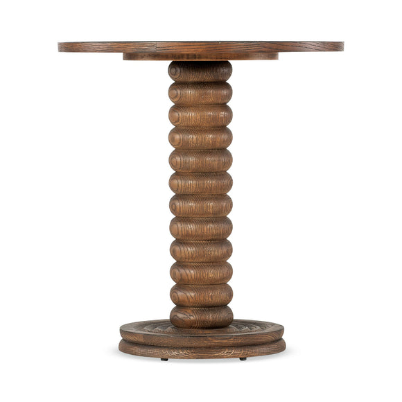 Commerce and Market Spindle Accent Table
