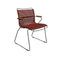 Click Outdoor Dining Chair  option Paprika
