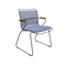 Click Outdoor Dining Chair  option Pigeon Blue
