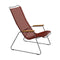 Click Outdoor Lounge Chair  option Paprika