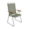 Click Outdoor Position Chair  option Olive Green