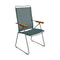 Click Outdoor Position Chair  option Pine Green