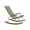 Click Outdoor Rocking Chair  option Olive Green