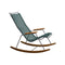 Click Outdoor Rocking Chair  option Pine Green