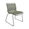 Click Outdoor Side Chair  option Olive Green