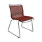 Click Outdoor Side Chair  option Paprika