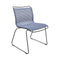 Click Outdoor Side Chair  option Pigeon Blue