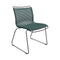 Click Outdoor Side Chair  option Pine Green