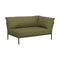 Level 2 Outdoor Corner Sofa  option Leaf / Dark Grey