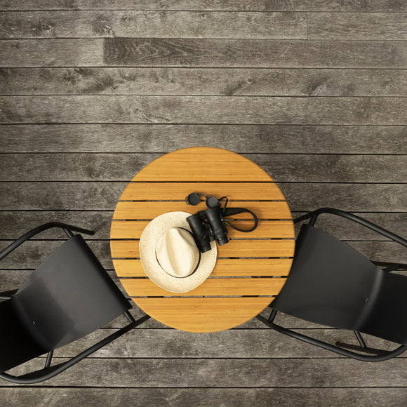 Circum Bamboo Outdoor Cafe Table