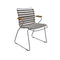 Click Outdoor Dining Chair  option Muted White/Black