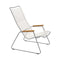 Click Outdoor Lounge Chair  option Muted White