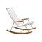 Click Outdoor Rocking Chair  option Muted White