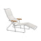 Click Outdoor Sunlounger  option Muted White