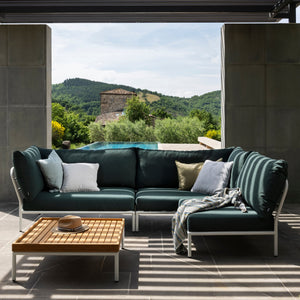 Level 2 Outdoor 3 Piece Sectional with Coffee Table