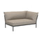 Level 2 Outdoor Corner Sofa  option Ash / Dark Grey