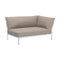 Level 2 Outdoor Corner Sofa  option Ash / Muted White