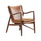 45 Lounge Chair  option Nevada Cognac Leather