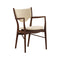 46 Armchair  option Walnut