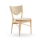 46 Dining Chair  option Oak Clear Oil