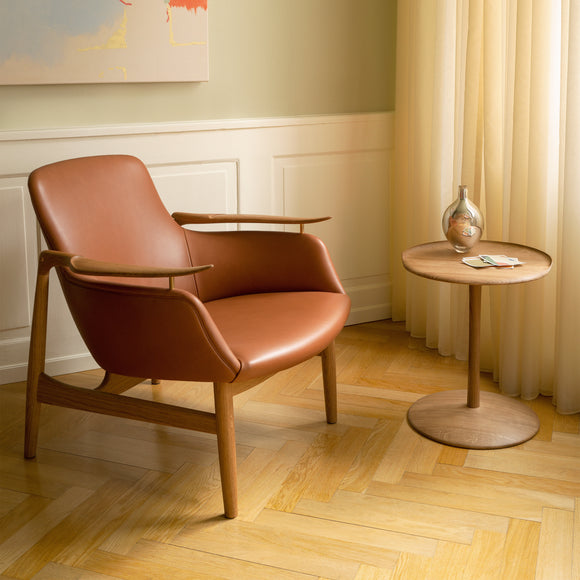 Finn Juhlフィンユール No.53チェア ポスター 木製フレーム付き 53 CHAIR（ラウンジチェア） HOUSE OF FINN JUHL（ハウス・オブ