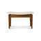 Chieftain Footstool  option Walnut