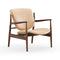 France Lounge Chair  option Walnut