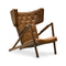 Grasshopper Lounge Chair  option Nevada Cognac / Walnut