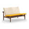 Japan 2-seater Sofa  option Walnut