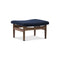 Japan Lounge Chair  option Matching Seat Fabric Footstool
