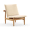 Japan Lounge Chair  option Watercolour Soft Linen
