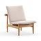 Japan Lounge Chair  option Oak Dark Oil
