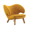 Pelican Lounge Chair  option Watercolour Butterscotch Yellow