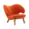Pelican Lounge Chair  option Watercolour Pumpkin Spice