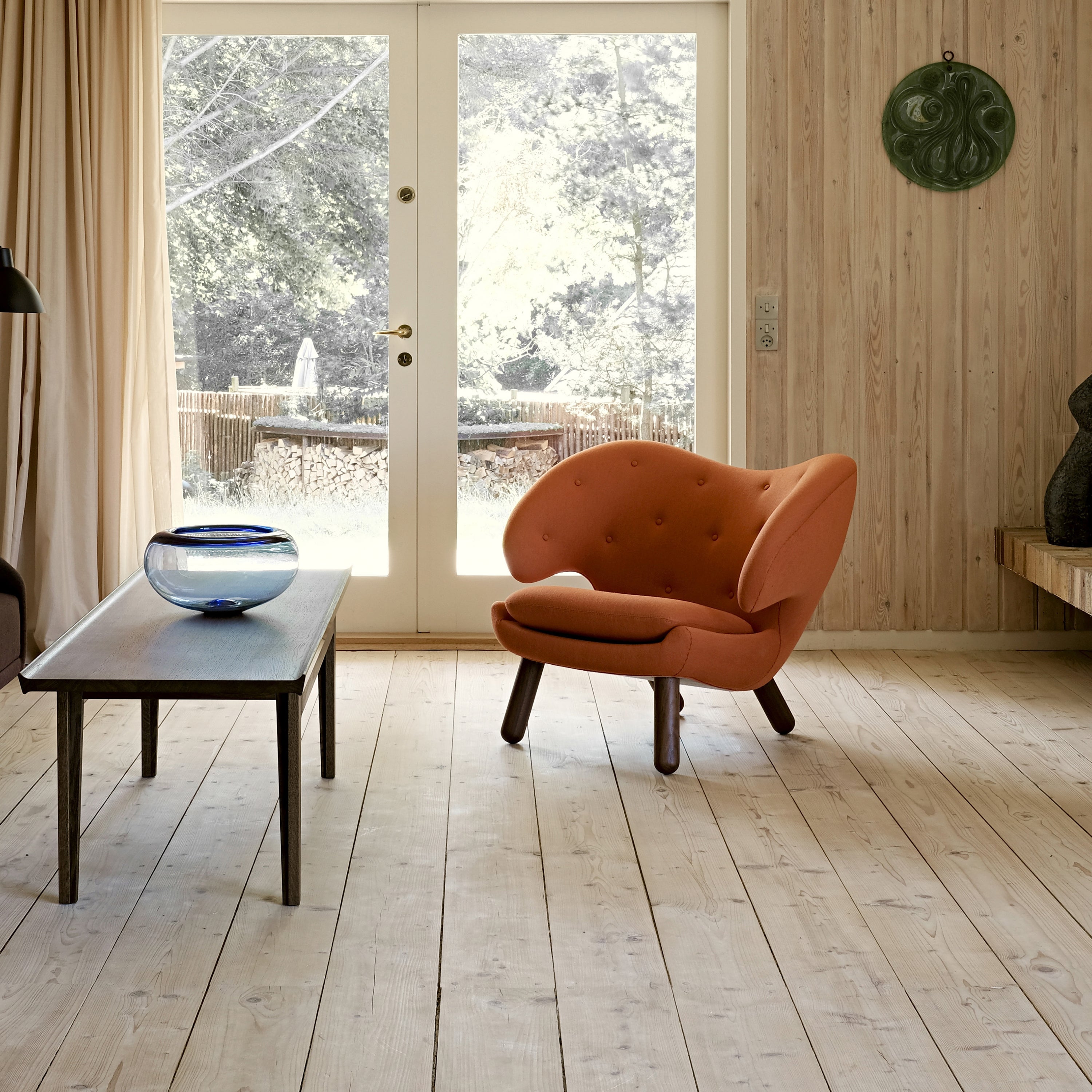 LUX シャルル フレジェ House of Finn Juhl Pelican Lounge Chair - 2Modern