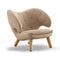 Pelican Lounge Chair  option Oak Dark Oil