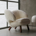Pelican Sheepskin Lounge Chair