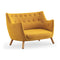 Poet Sofa  option Watercolour Butterscotch Yellow