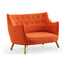 Poet Sofa  option Watercolour Pumpkin Spice