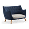 Poet Sofa  option Oak Dark Oil