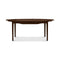Silver Extendable Dining Table  option Small: 70.9 in width