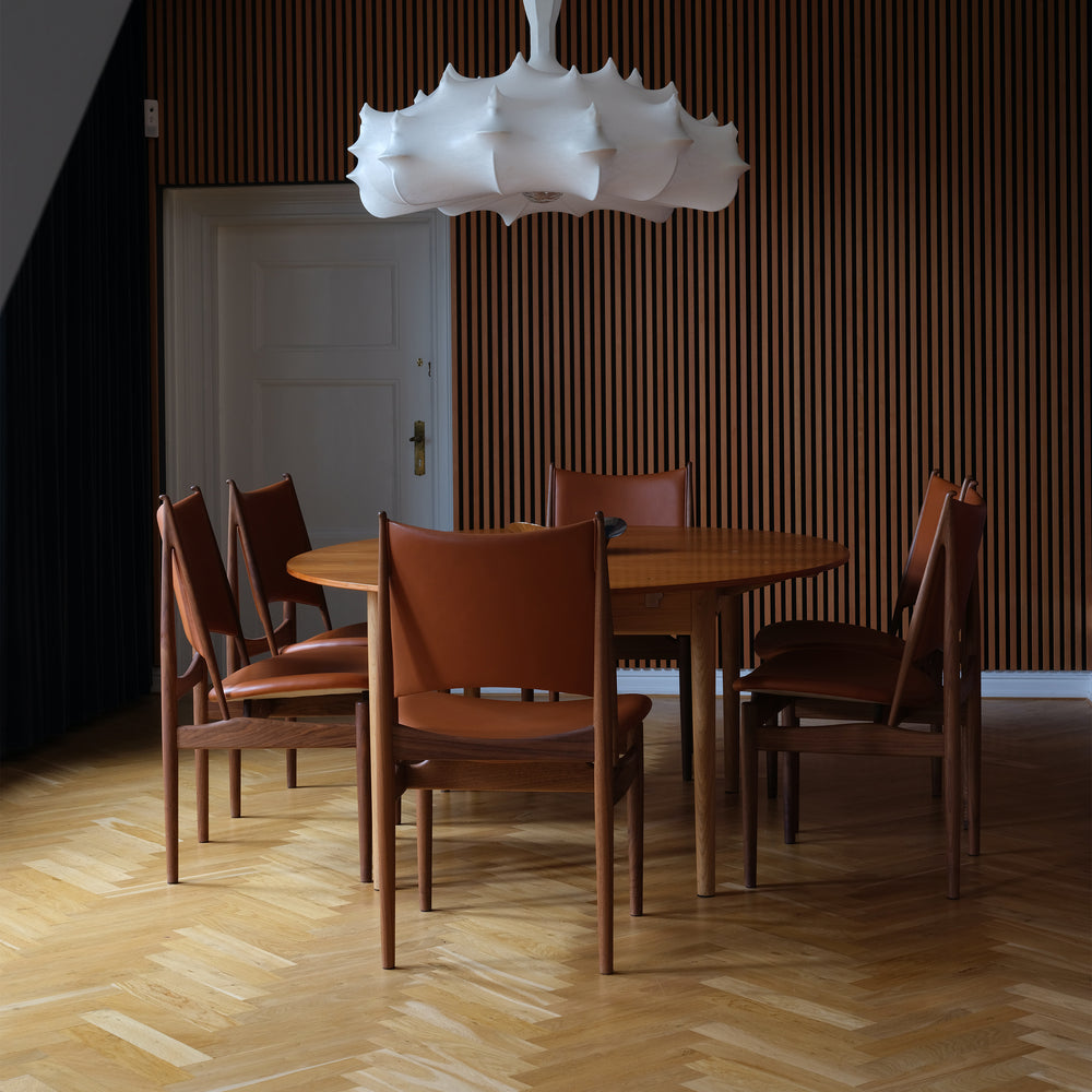 Silver Extendable Dining Table