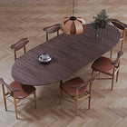 Silver Extendable Dining Table