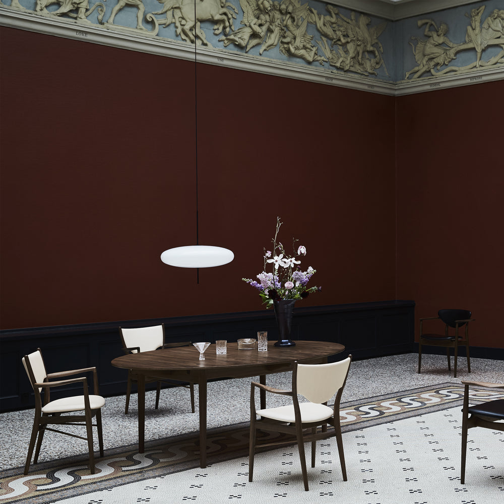Silver Extendable Dining Table