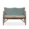 45 2-Seater Sofa  option Soft Linen / Himalaya