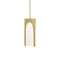 Cypress LED Pendant Light  option Modern Brass