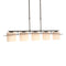 Ellipse 5 Lights Pendant Light  option Dark Smoke