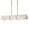 Exos Rectangular Pendant Light  option Bronze
